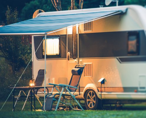 Syn af campingvogn